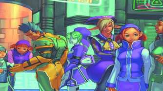 Promo artwork for Phantasy Star Online