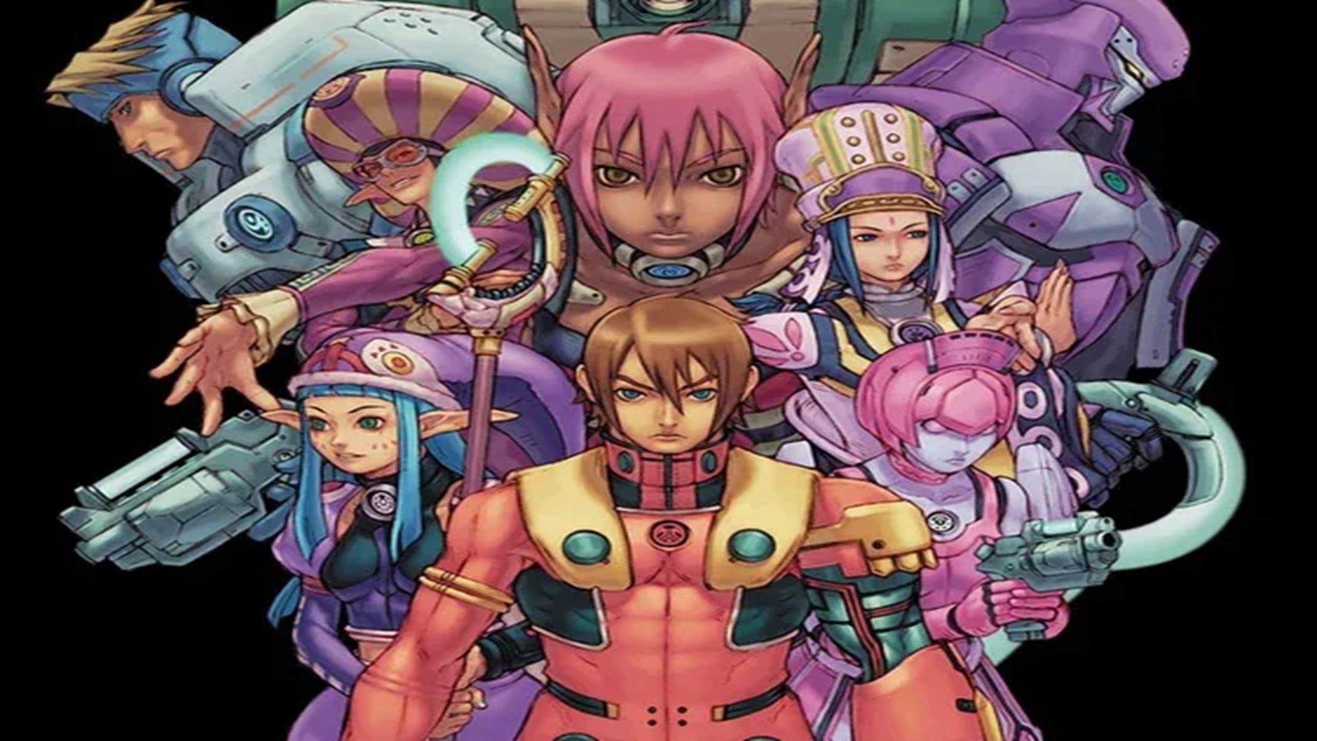 Promo artwork from Phantasy Star Online