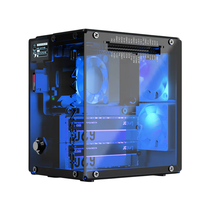 Pironman 5-MAX Raspberry Pi 5用 ケース Pironman 5-MAX Raspberry Pi 5用 ケース Pironman 5-MAX Dual NVMe M