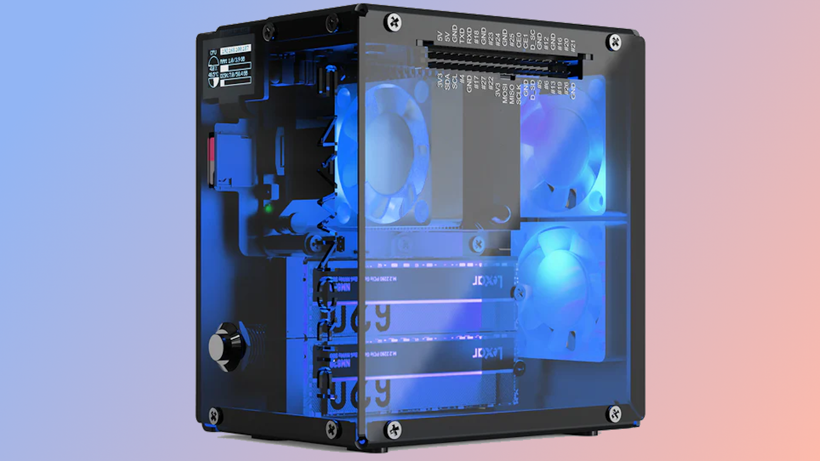 The Pironman 5-MAX is one of the coolest Raspberry Pi cases I've