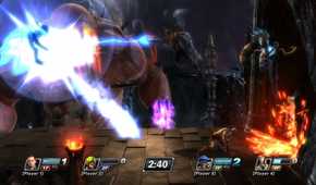 A screenshot of gameplay from PlayStation All-Stars.
