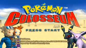 A screenshot of gameplay from Pokémon Colosseum