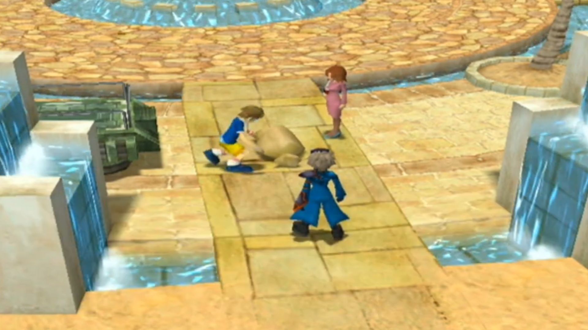 A screenshot of gameplay from Pokémon Colosseum