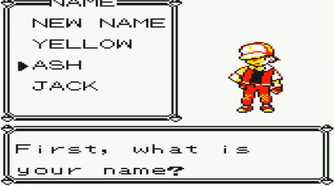 A screenshot of gameplay from Pokemon Yellow.