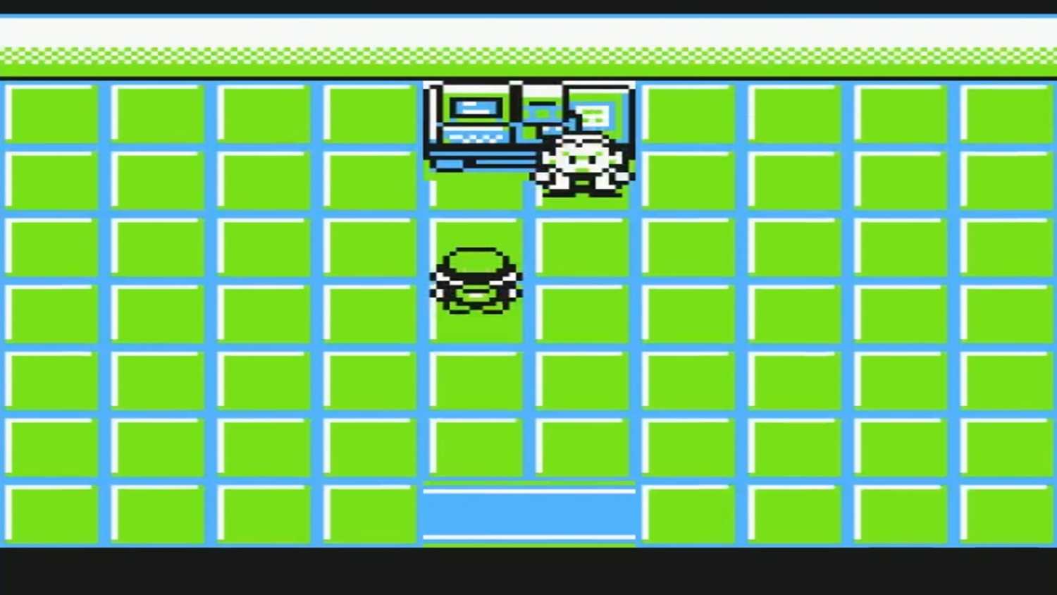 A screenshot of gameplay from Pokemon Yellow.