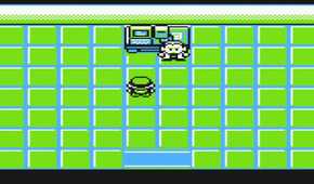 A screenshot of gameplay from Pokemon Yellow.