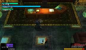 A screenshot of gameplay from Metal Gear Solid.