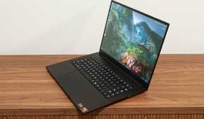 Razer Blade 16 2025 on a table