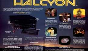 An advertisment for the RDI Halcyon console.