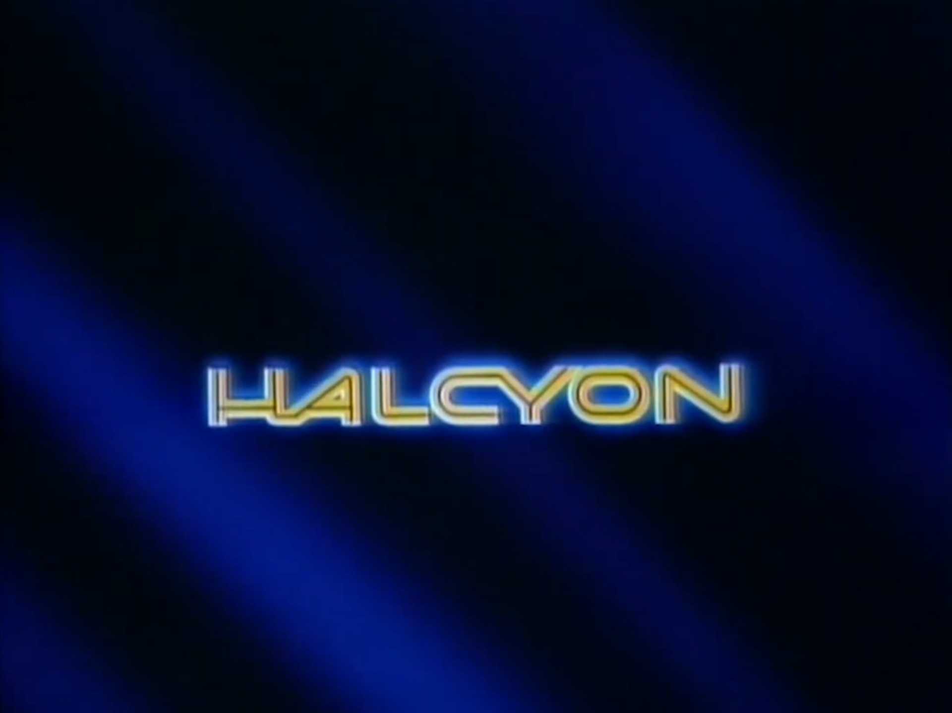 A screenshot of the startup for the RDI Halcyon