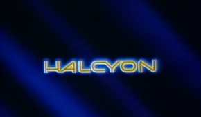 A screenshot of the startup for the RDI Halcyon