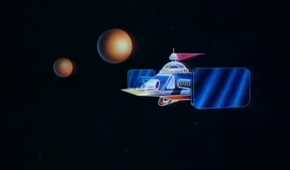 A screenshot of the startup for the RDI Halcyon