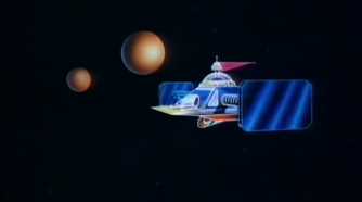 A screenshot of the startup for the RDI Halcyon