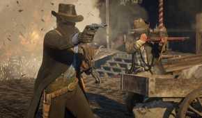 A screenshot of gameplay from Red Dead Redemption 2.