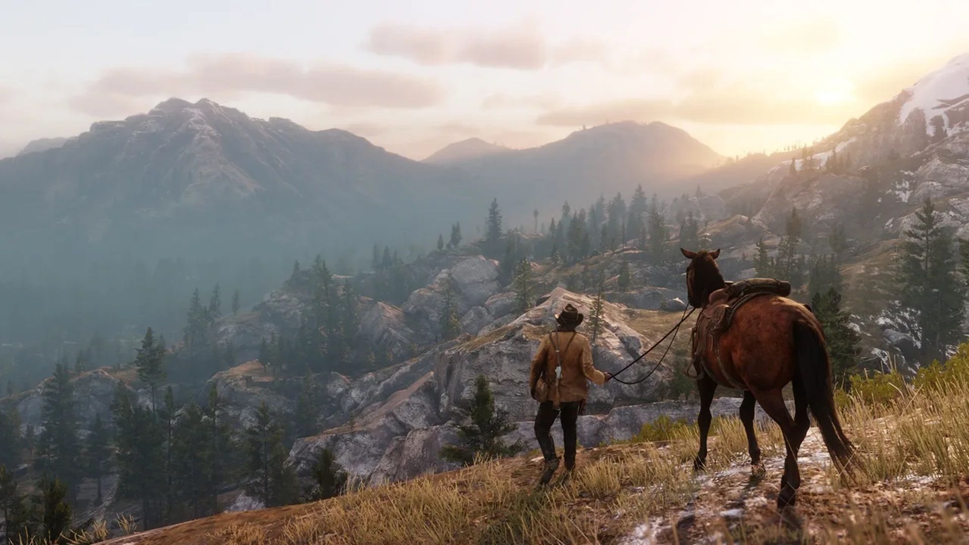 A screenshot of gameplay from Red Dead Redemption 2.