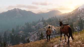 A screenshot of gameplay from Red Dead Redemption 2.