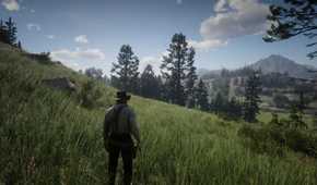 A screenshot of gameplay from Red Dead Redemption 2.