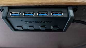 Sabrent usb hub mounting bracket by Voli.