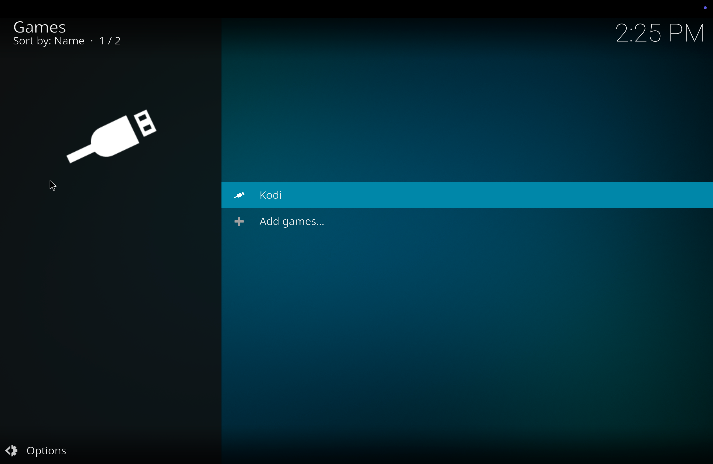 Gaming on Kodi