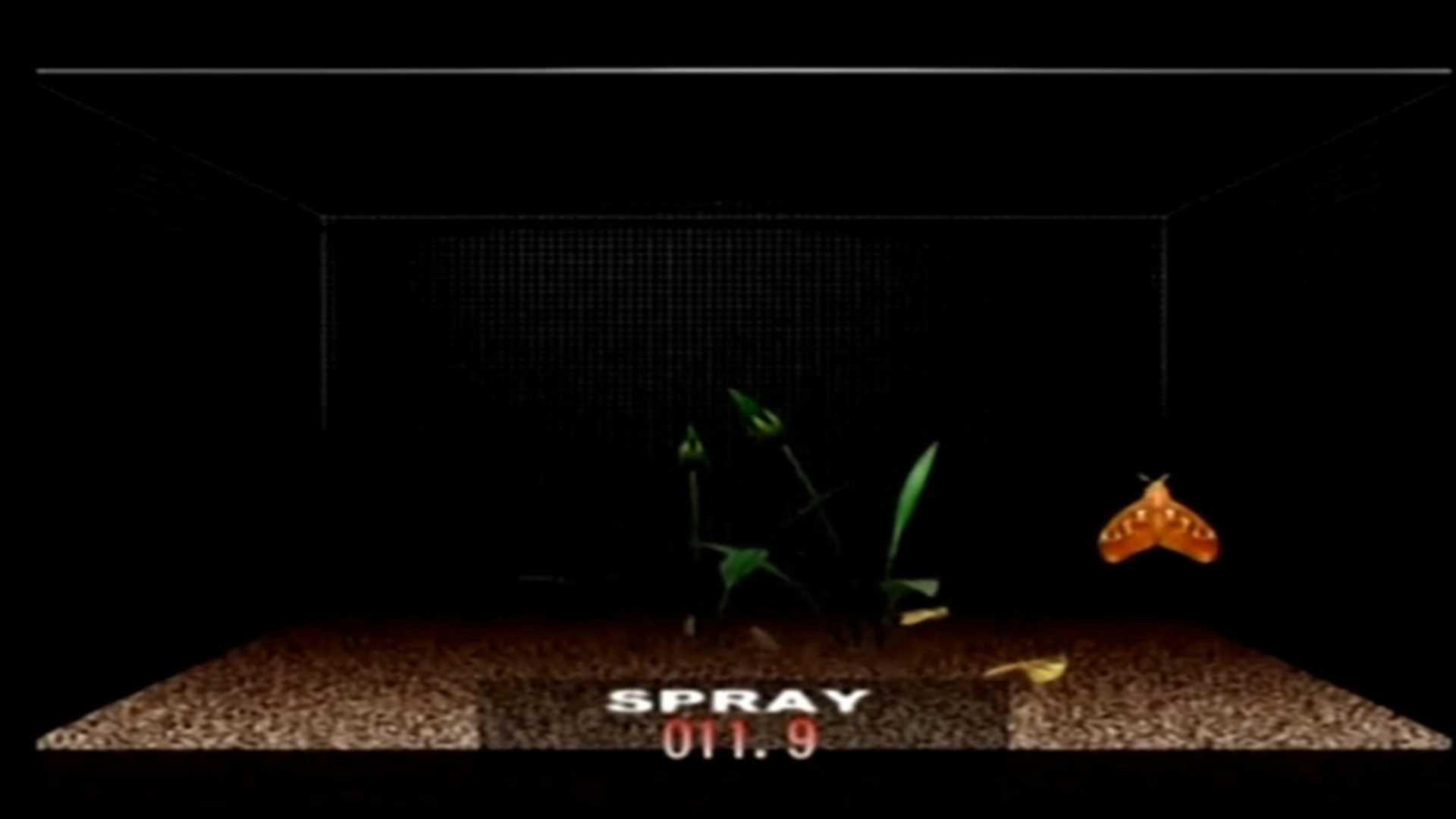 A screenshot of gameplay for Seaman