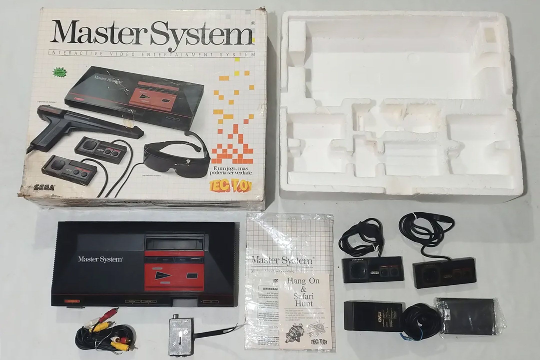SEGA MASTER SYSTEM 本体レトロ品 The Sega Master System is still being made and sold in Brazil 37