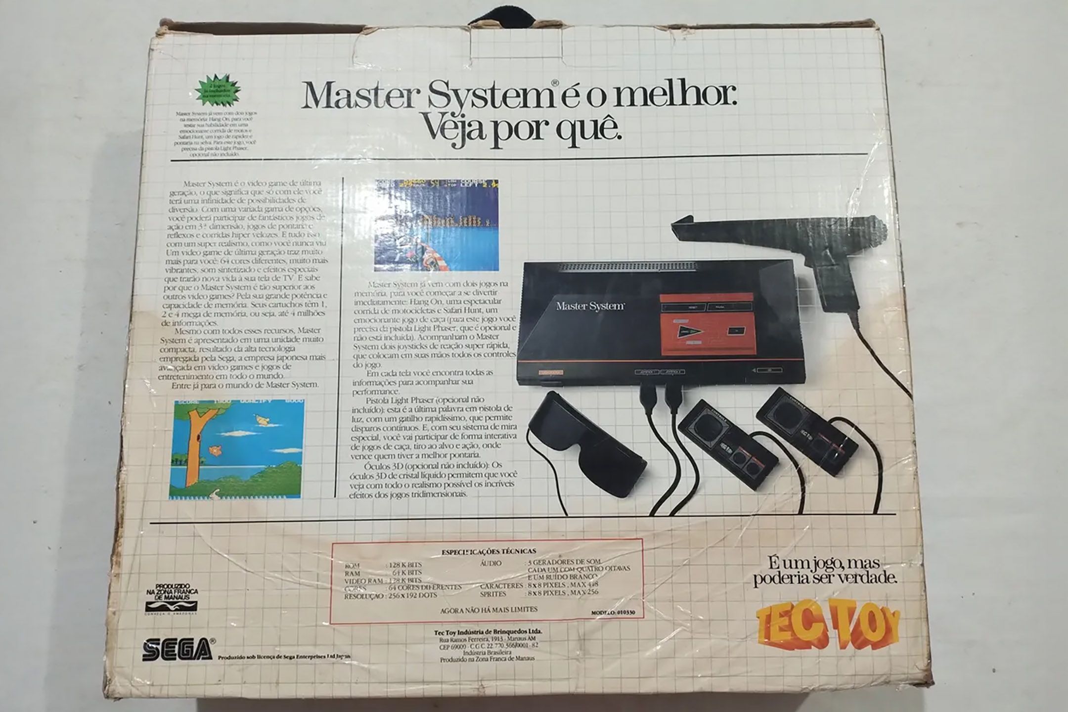 GHOSTBUSTERS SEGA MASTER System 8 Bit Pal Eu Eur Ita Italiano Originale
