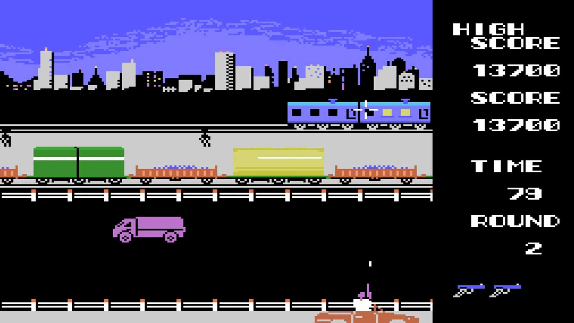 A screenshot of gameplay from Golgo-13