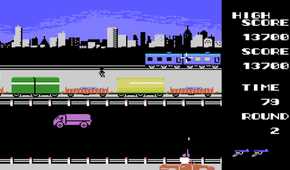 A screenshot of gameplay from Golgo-13