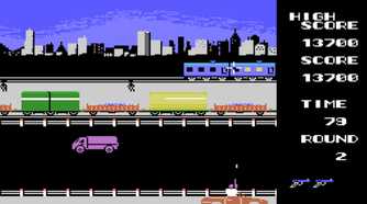 A screenshot of gameplay from Golgo-13