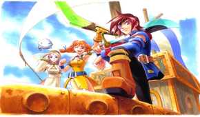 Promo art from Skies of Arcadia.