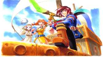 Promo art from Skies of Arcadia.
