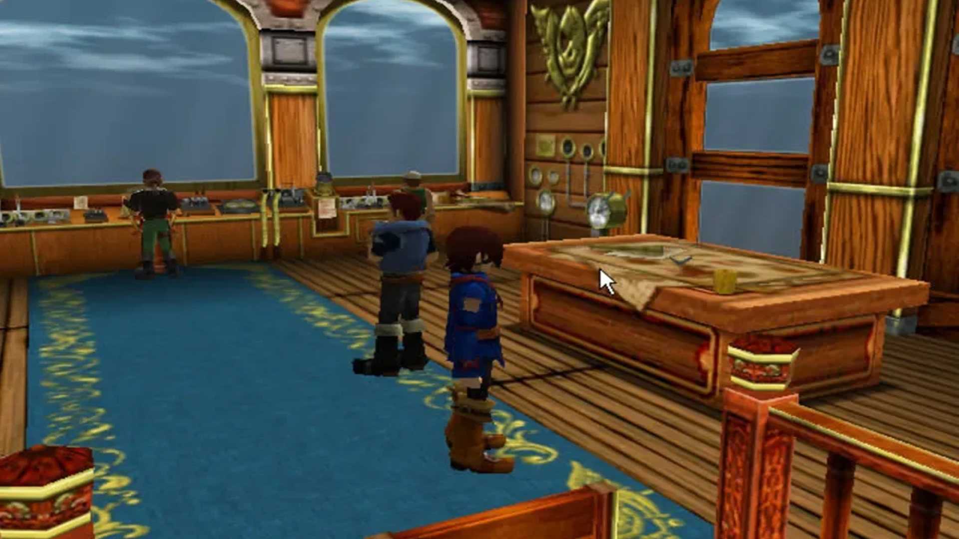 A screenshot of gameplay from Skies of Arcadia.