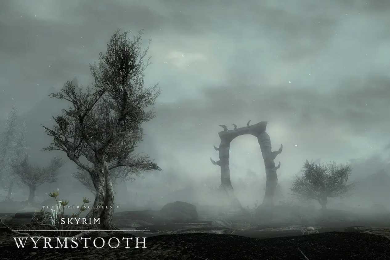 Skyrim wyrmstooth gateway in fog
