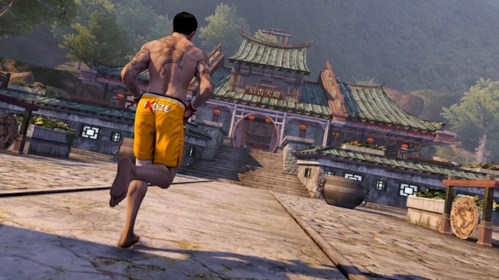 A screenshot of gameplay from Sleeping Dogs