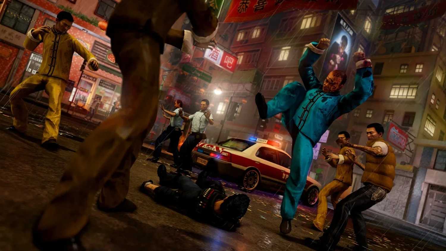 A screenshot of gameplay from Sleeping Dogs