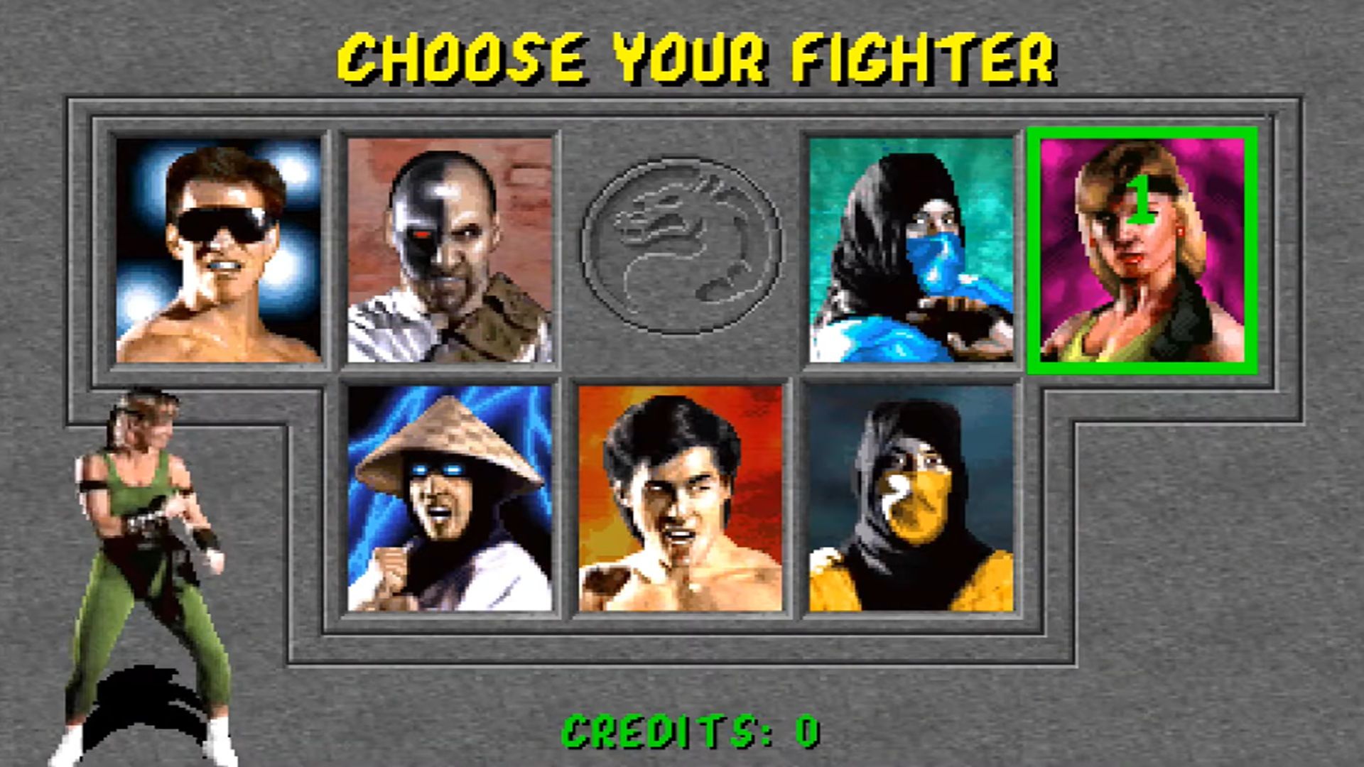 A screenshot of gameplay from Mortal Kombat