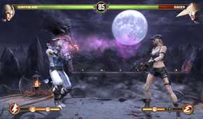 A screenshot of gameplay from Mortal Kombat Komplete Edition