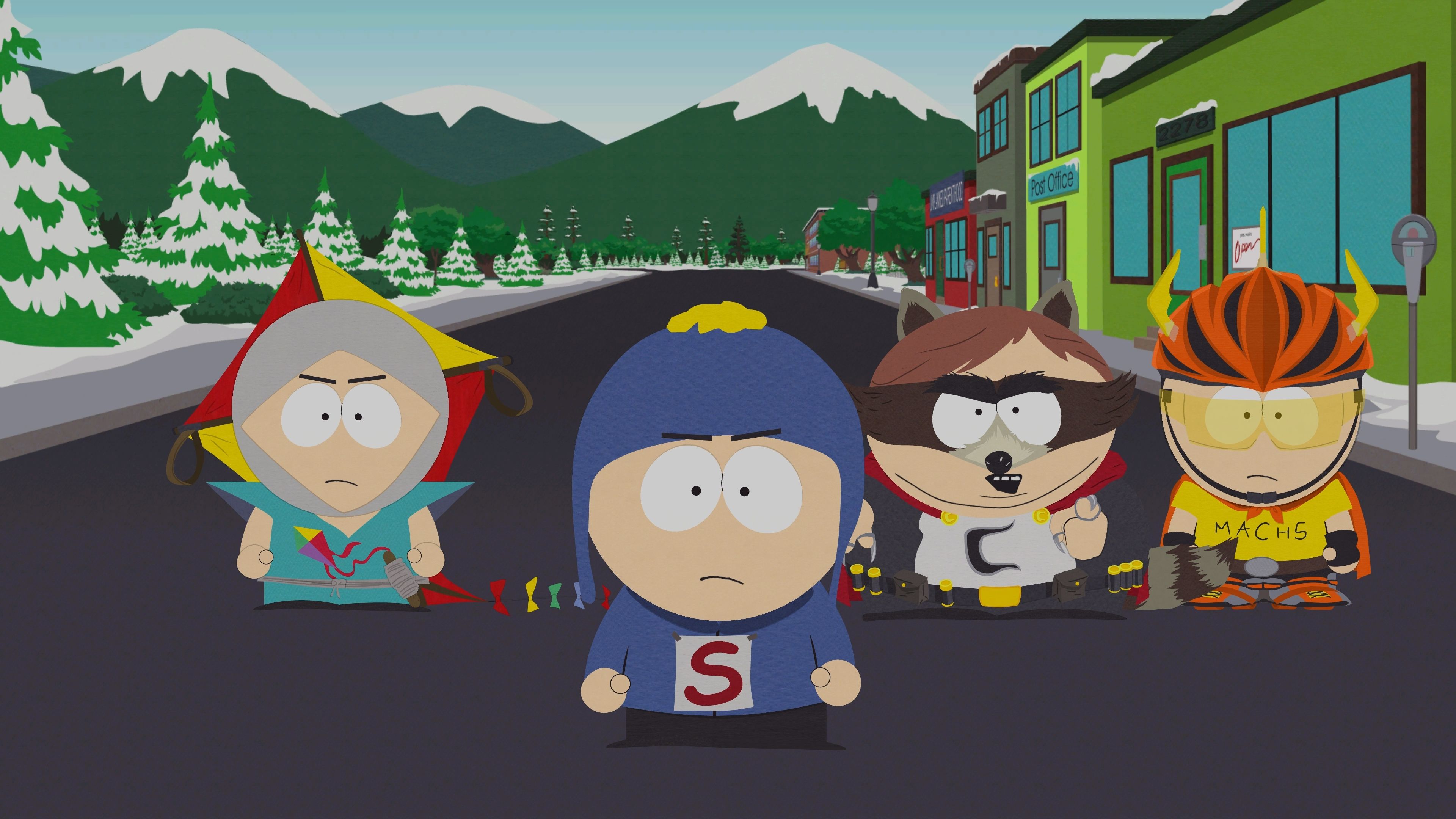 The main squad in South Park: The Fractured But Whole.