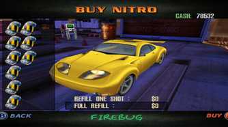 A screenshot from Speed Devils on Sega Dreamcast