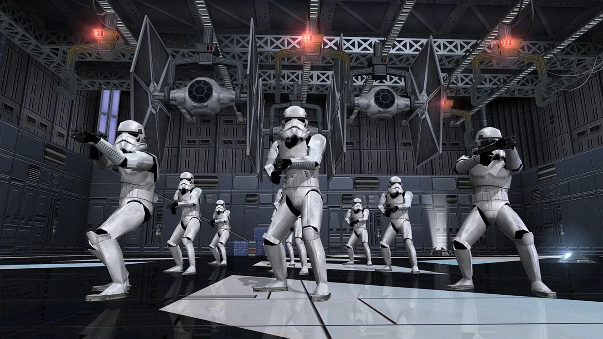 A screenshot of gameplay from Star Wars Battlefront 2