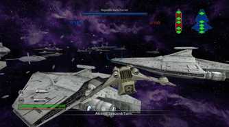 A screenshot of gameplay from Star Wars Battlefront 2
