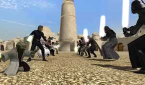 A screenshot of gameplay from Star Wars Battlefront 2