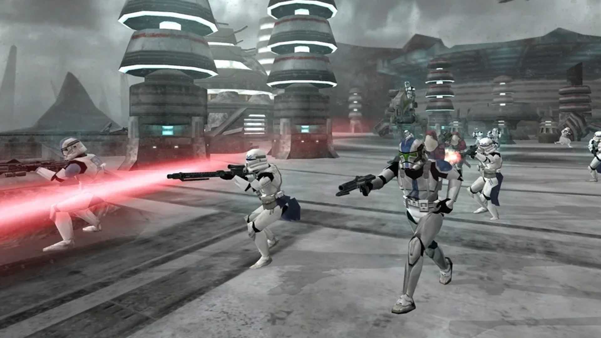 A screenshot of gameplay from Star Wars Battlefront 2