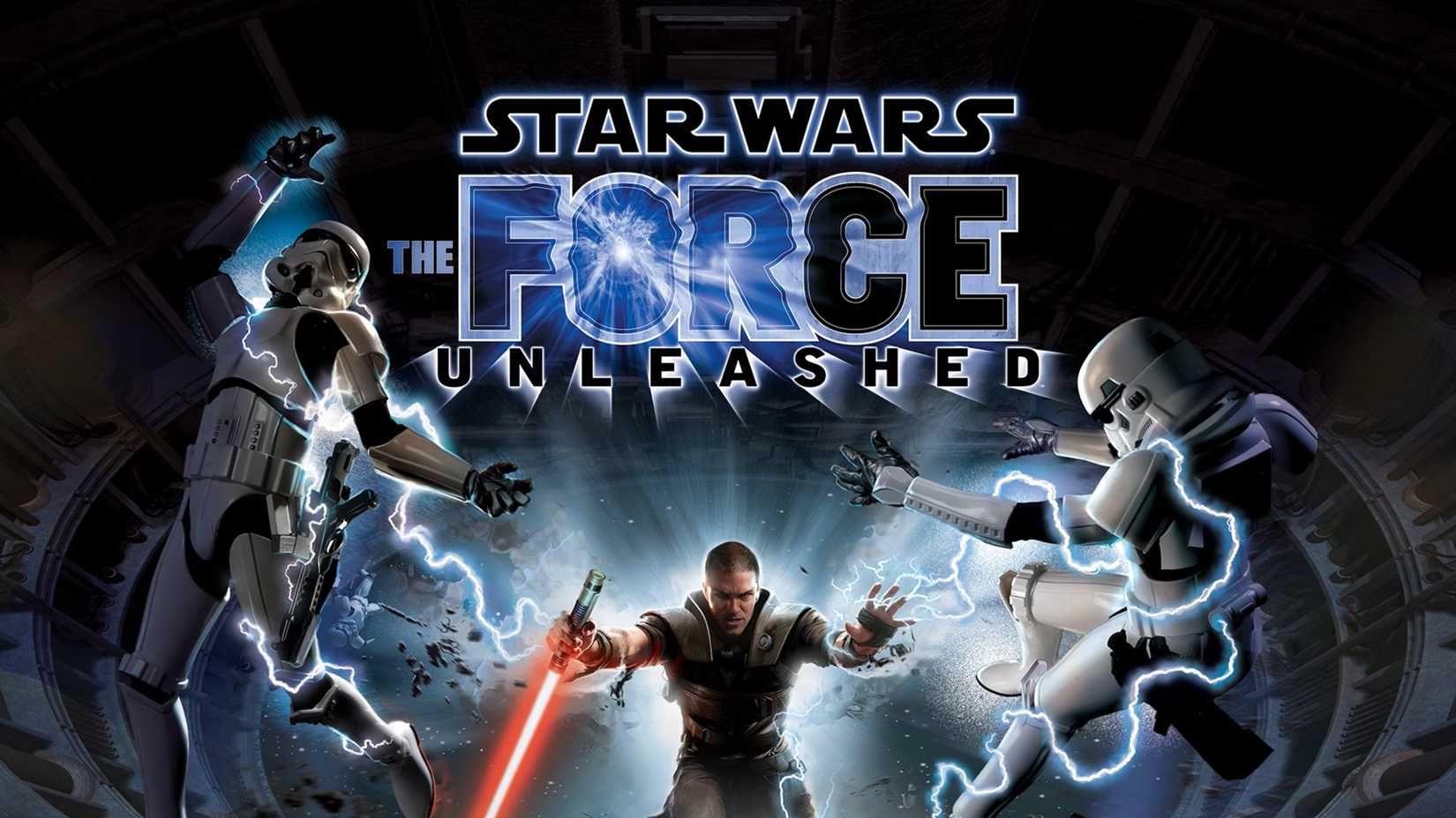 Promo image for the release of Star Wars The Force Unleashed