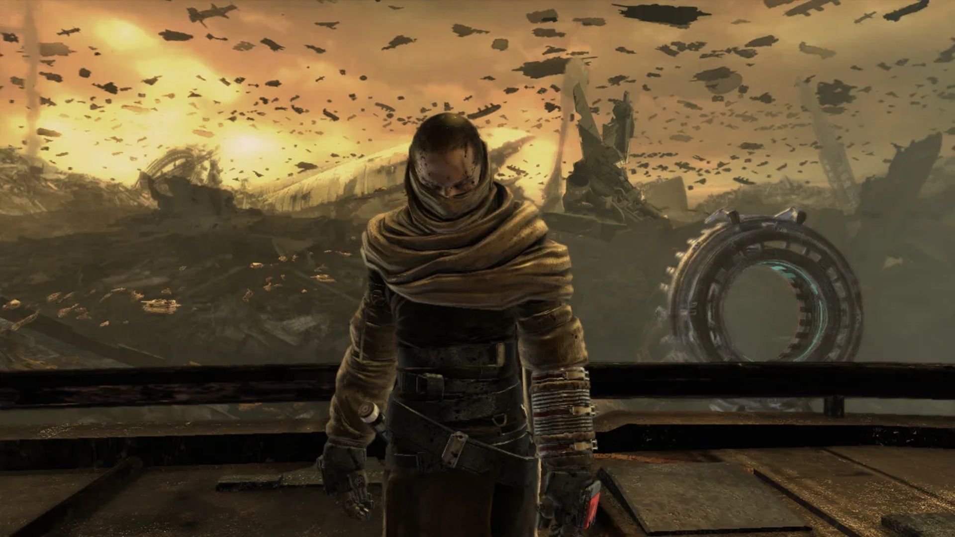 A screenshot of gameplay from Star Wars The Force Unleashed