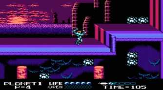 A screenshot of gameplay from Street Fighter 2010 on NES.