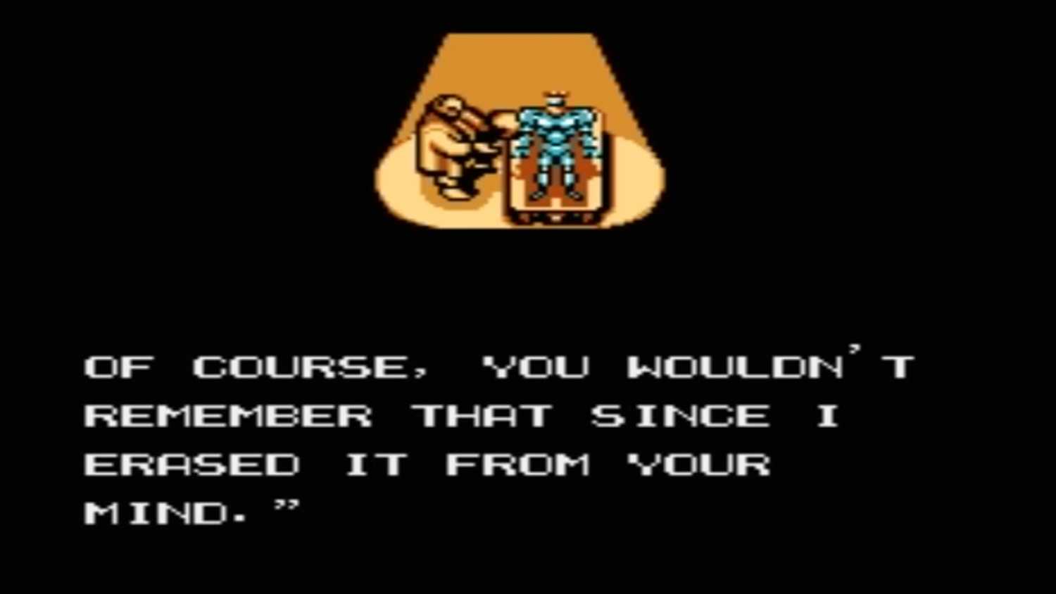 A screenshot of gameplay from Street Fighter 2010 on NES.