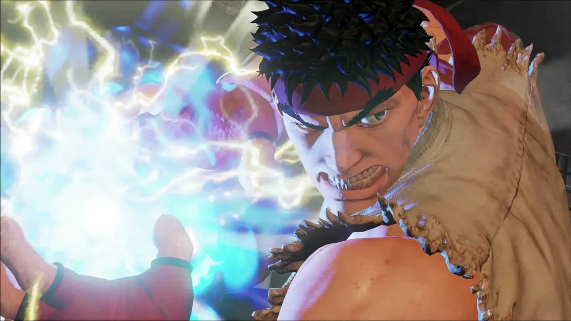 A screenshot of gameplay from Street Fighter 5