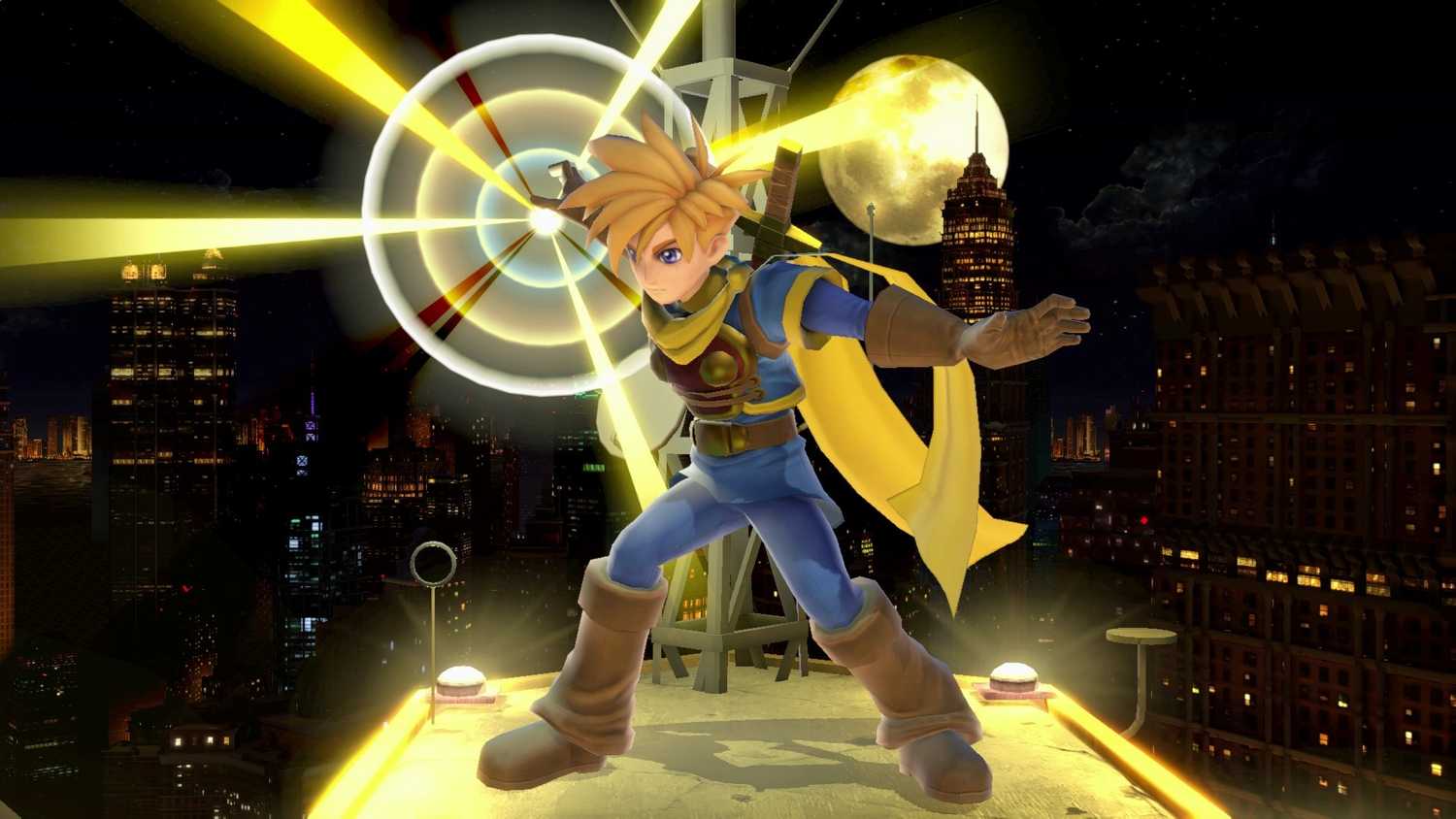 A screenshot of gameplay from Super Smash Bros. Ultimate.