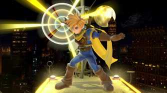 A screenshot of gameplay from Super Smash Bros. Ultimate.